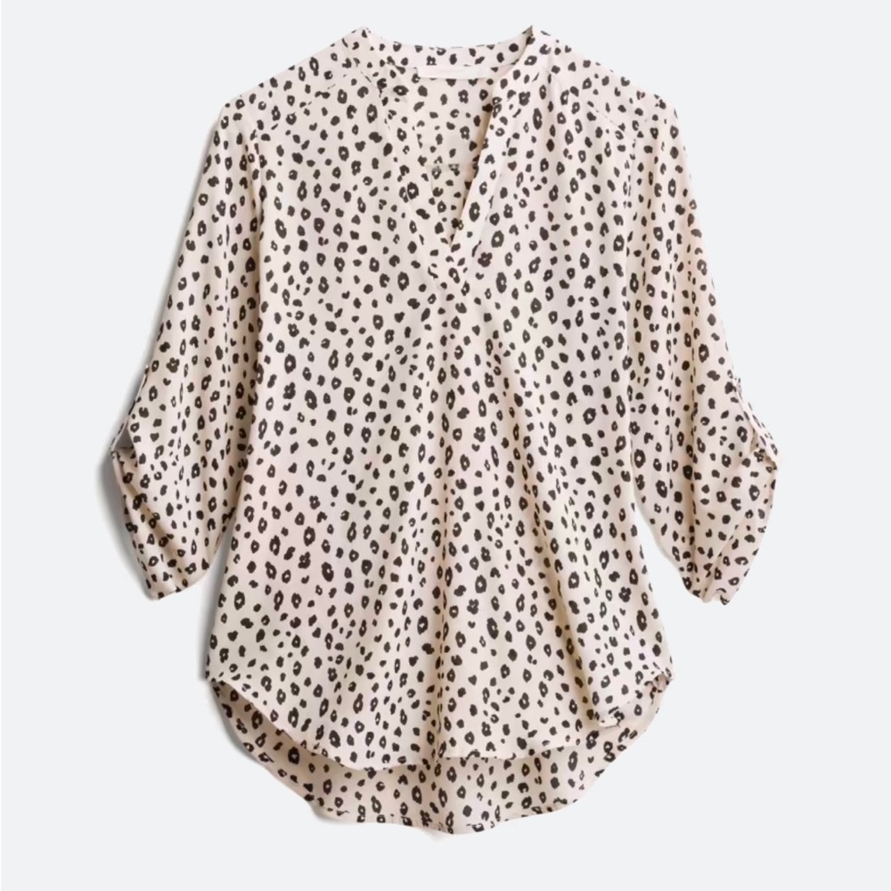 LUSH Warren Split Neck top
